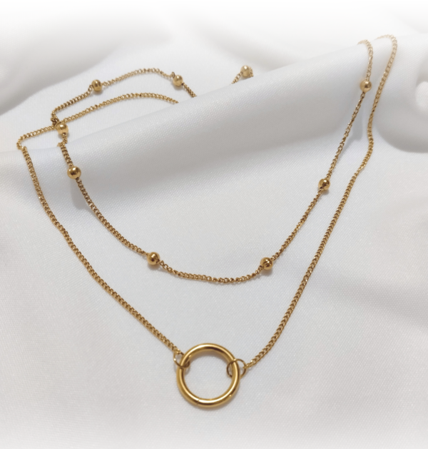 Collier double "Anna"