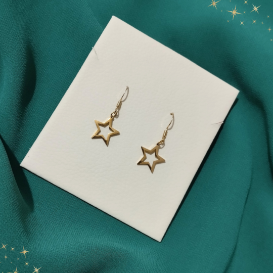 Boucles d'oreilles étoiles