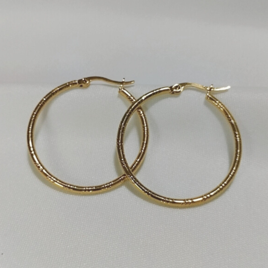 Boucles d'oreilles Créoles Lola