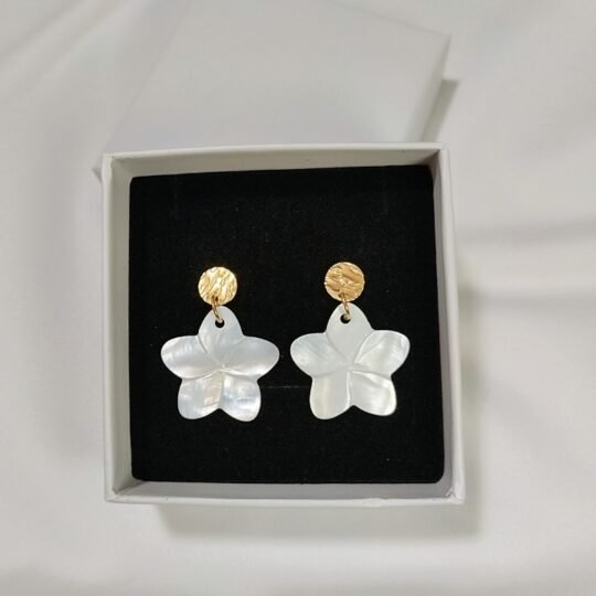 Boucles d'oreilles Fleur