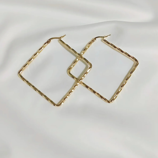 Boucles d'oreilles géométriques