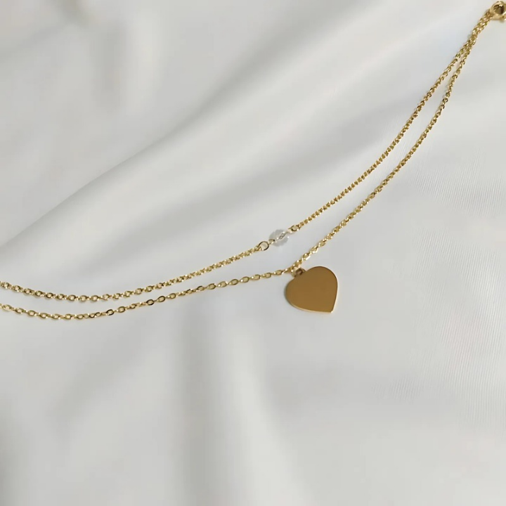 Chaîne de Cheville Cœur – Image 2